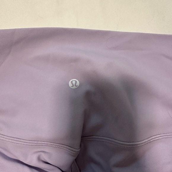 Lululemon align 28” in lilac ether *double lined* - Picture 4 of 5